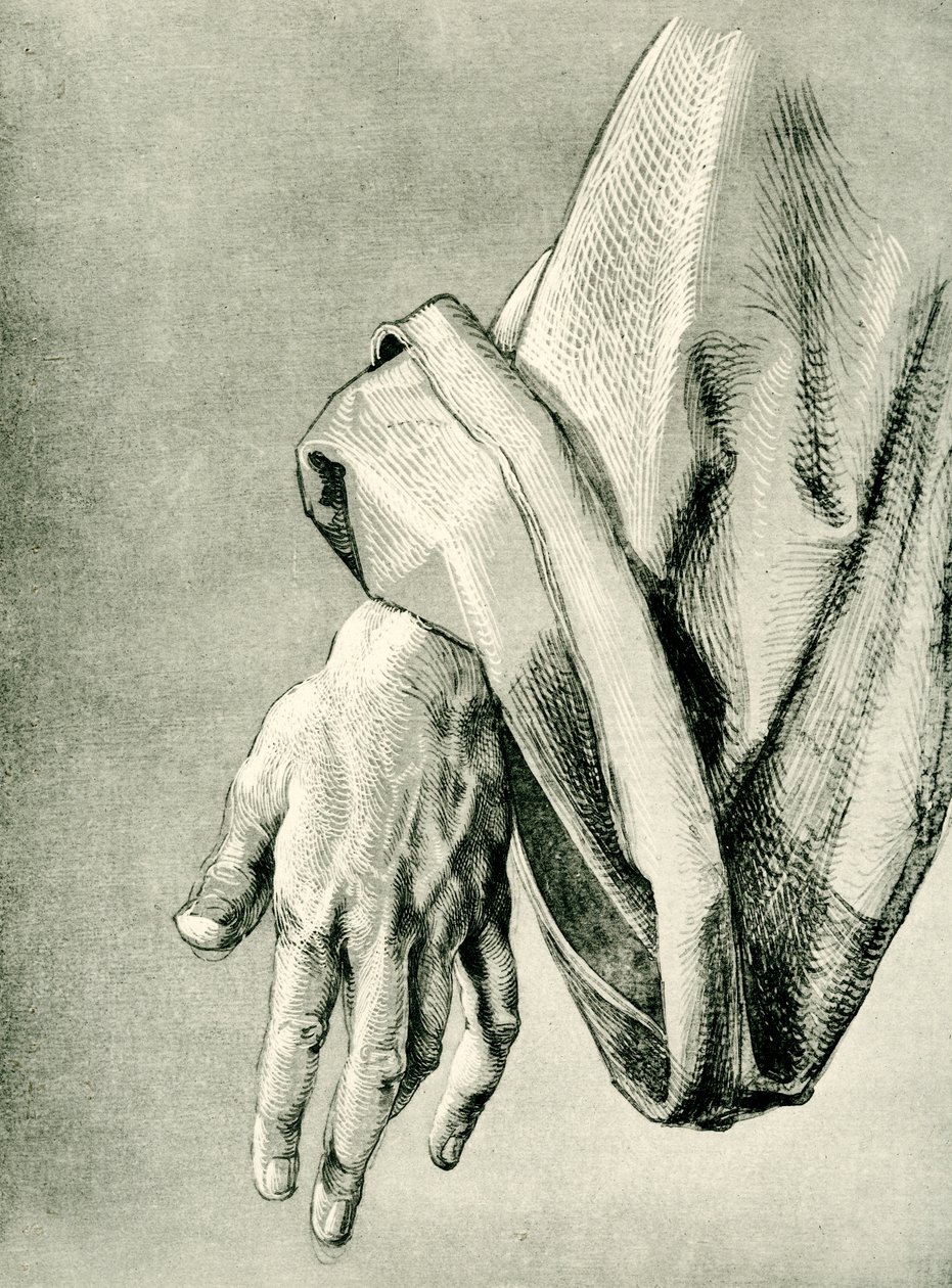Apostel hånd af Albrecht Dürer