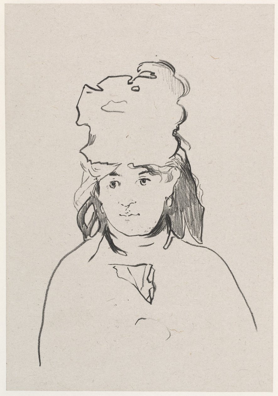 Berthe Morisot af Édouard Manet