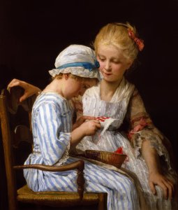 Broderierne af Albert Anker