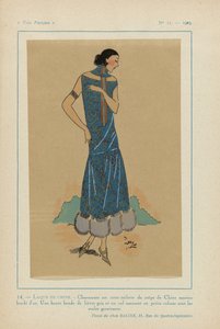 Meget parisisk, 1923, nr. 11: 14. - KINESISK LAK. - Charmerende er dette toilet... af Anonymous