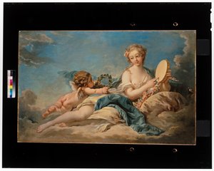 Clio, historiens og sangens muse af François Boucher
