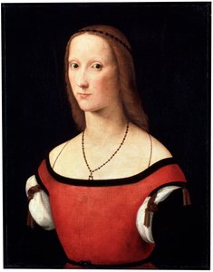 Kvindeportræt, c1500-c1506 af Lorenzo Costa