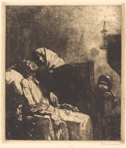 Slutningen, 1883. af Paul Albert Besnard