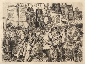 En illustration, 1883. af Robert Frederick Blum