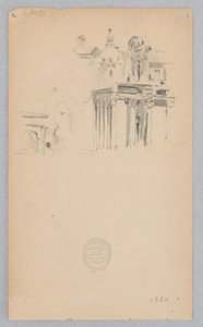 San Lorenzo i Miranda, Rom, Italien af Robert Frederick Blum