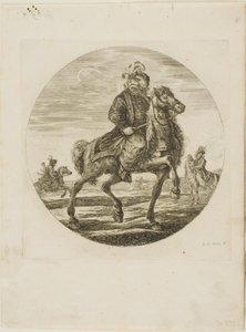 ungarsk rytter af Stefano della Bella