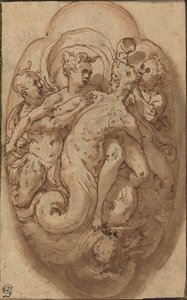 Mytologiske figurer af Taddeo Zuccaro