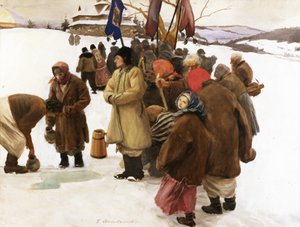 Ortodoks jul i de østlige Karpater: Vandets velsignelse