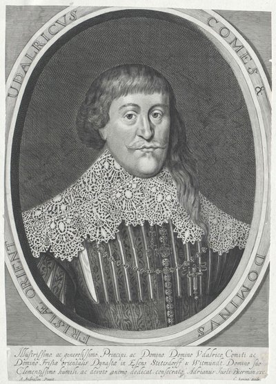 Jarl af Østfriesland Ulrich II af Artist Unknown