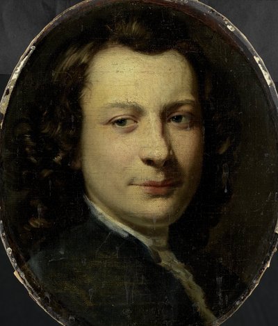 Portræt af George van der Myn, maler af Frans van der Mijn