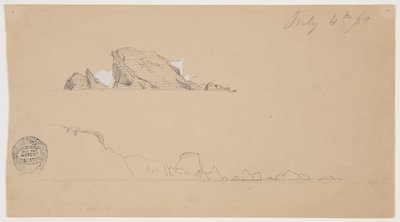 To isbjerge af Frederic Edwin Church