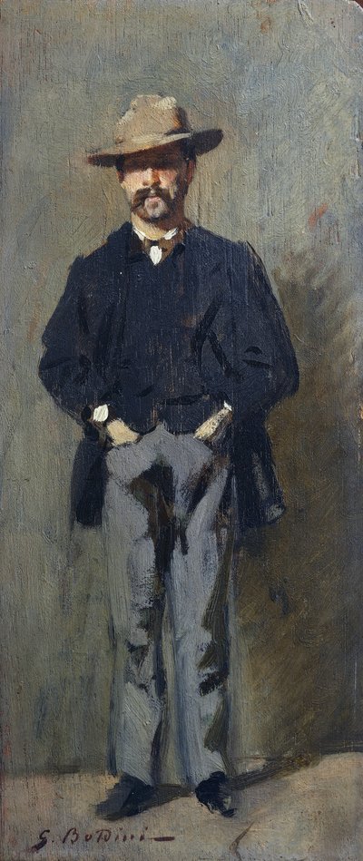 Portræt af Leopoldo Pisacani af Giovanni Boldini