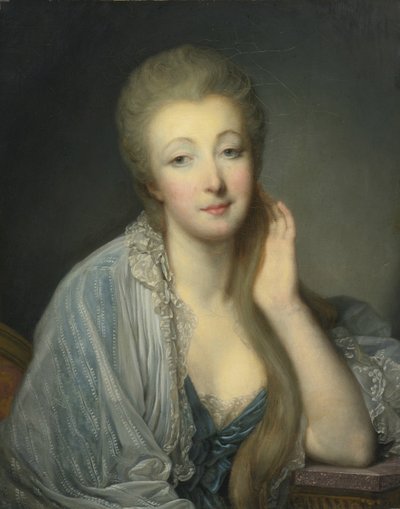 Jeanne Bécu, grevinde Du Barry 1743-1793 af Jean Baptiste Greuze
