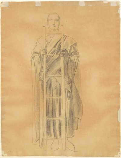 Study for Dogma of the Redemption: Frieze of Angels [verso], 1895-1903. af John Singer Sargent
