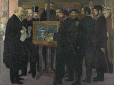 Hyldest til Cézanne, 1900. af Maurice Denis