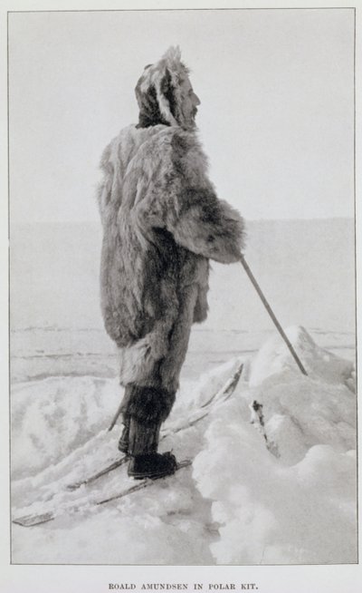 Roald Amundsen i polardragt, fra 