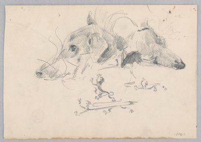 Hund og løve af Robert Frederick Blum