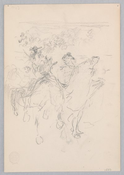 Mænd til hest af Robert Frederick Blum