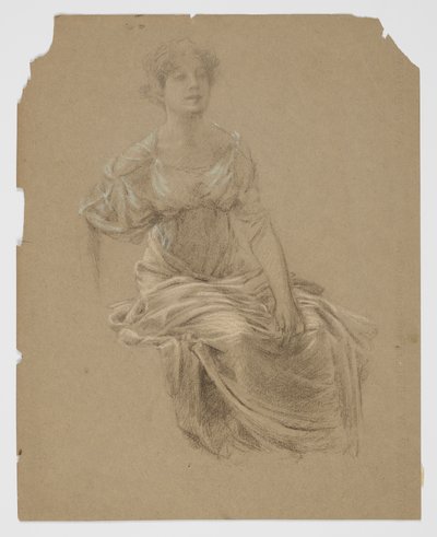 Studie for kvinde, "Vintage Festival," Mendelssohn Glee Club, New York, NY af Robert Frederick Blum