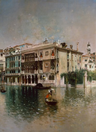 Canal Grande, Venedig af Robert Frederick Blum