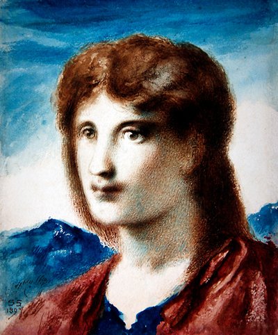 Leder af en ung mand af Simeon Solomon
