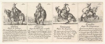 Dido, Tomyris, Semiramis og Zenobie, fra 